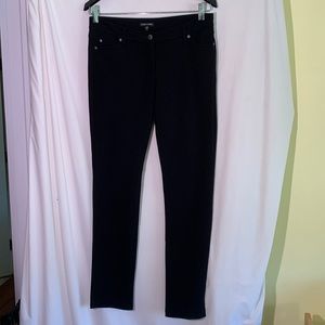 Eileen Fisher black jeggings 8